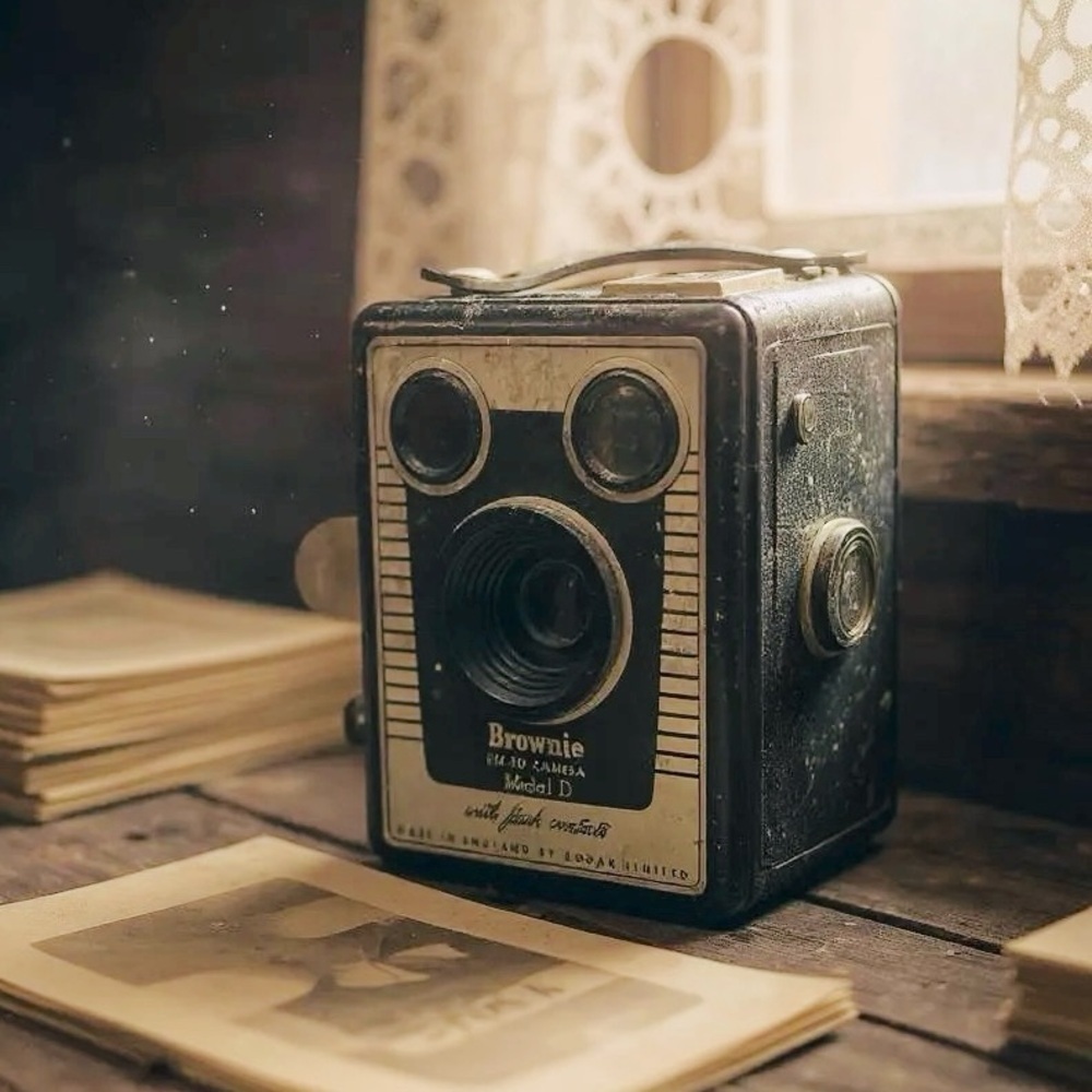 VTG Brownie Six-20 Camera Model D